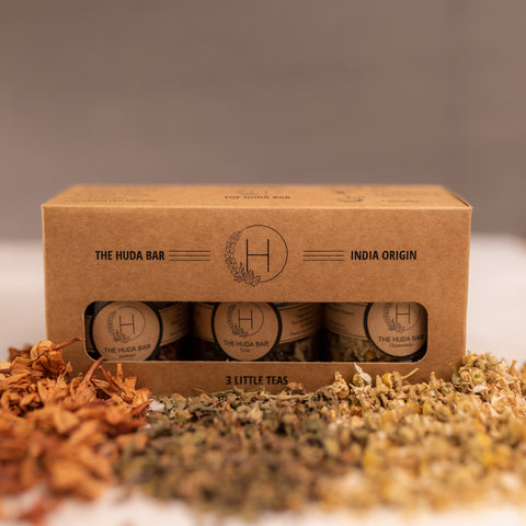 Three Little Teas (60ml, Set of 3 Organic Teas)