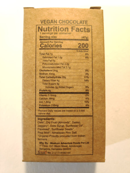 Granola Bars: Vegan Collection (4 flavours)