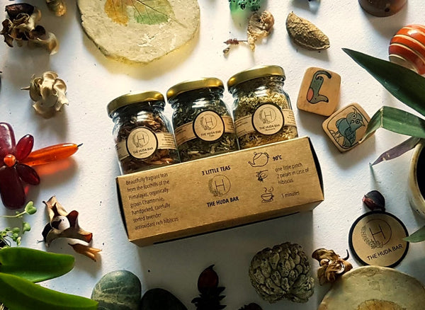 Three Little Teas (60ml, Set of 3 Organic Teas)